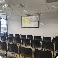 Cloud Nine Room in theatre-style seating